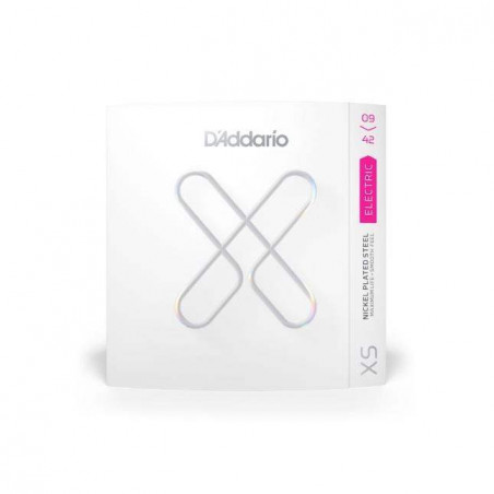 comprar juego de cuerdas para guitarra eléctrica D'addario XSE0942 recubiertas XS Nickel, calibre superfino, 09-42. comprar juego de cuerdas para guitarra eléctrica D'addario XSE0942 recubiertas XS Nickel, calibre superfino, 09-42.