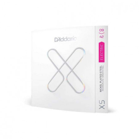comprar juego de cuerdas para guitarra eléctrica D'addario XSE0942 recubiertas XS Nickel, calibre superfino, 09-42. comprar juego de cuerdas para guitarra eléctrica D'addario XSE0942 recubiertas XS Nickel, calibre superfino, 09-42.