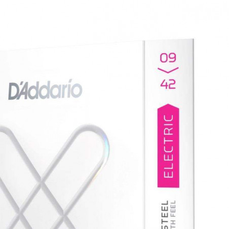 comprar juego de cuerdas para guitarra eléctrica D'addario XSE0942 recubiertas XS Nickel, calibre superfino, 09-42. comprar juego de cuerdas para guitarra eléctrica D'addario XSE0942 recubiertas XS Nickel, calibre superfino, 09-42.