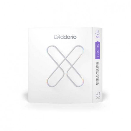 compra juego de cuerdas para guitarra eléctrica D'addario XSE1149 recubiertas XS Nickel, calibre medio, 11-49. compra juego de cuerdas para guitarra eléctrica D'addario XSE1149 recubiertas XS Nickel, calibre medio, 11-49.