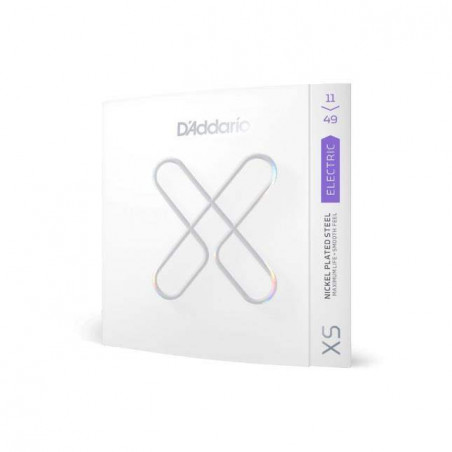 compra juego de cuerdas para guitarra eléctrica D'addario XSE1149 recubiertas XS Nickel, calibre medio, 11-49. compra juego de cuerdas para guitarra eléctrica D'addario XSE1149 recubiertas XS Nickel, calibre medio, 11-49.