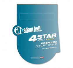 comprar Cable de micrófono ADAM HALL K4MMF0100 XLR Hembra a XLR Macho, de 1m de longitud, calidad 4 estrellas. 2