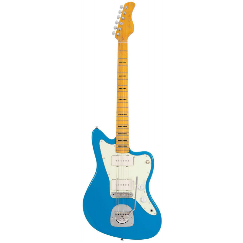 comprar Guitarra Eléctrica Sire LARRY CARLTON J5 BLUE, Guitarra Eléctrica con aspecto Retro/Vintage, tipo Jazzmaster.