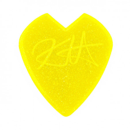 COMPRAR Pack de 6 Púas DUNLOP KIRK HAMMET Yellow Glitter  Jazz III.