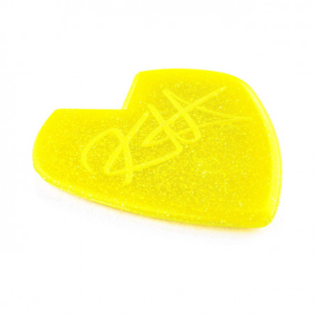 COMPRAR Pack de 6 Púas DUNLOP KIRK HAMMET Yellow Glitter  Jazz III.