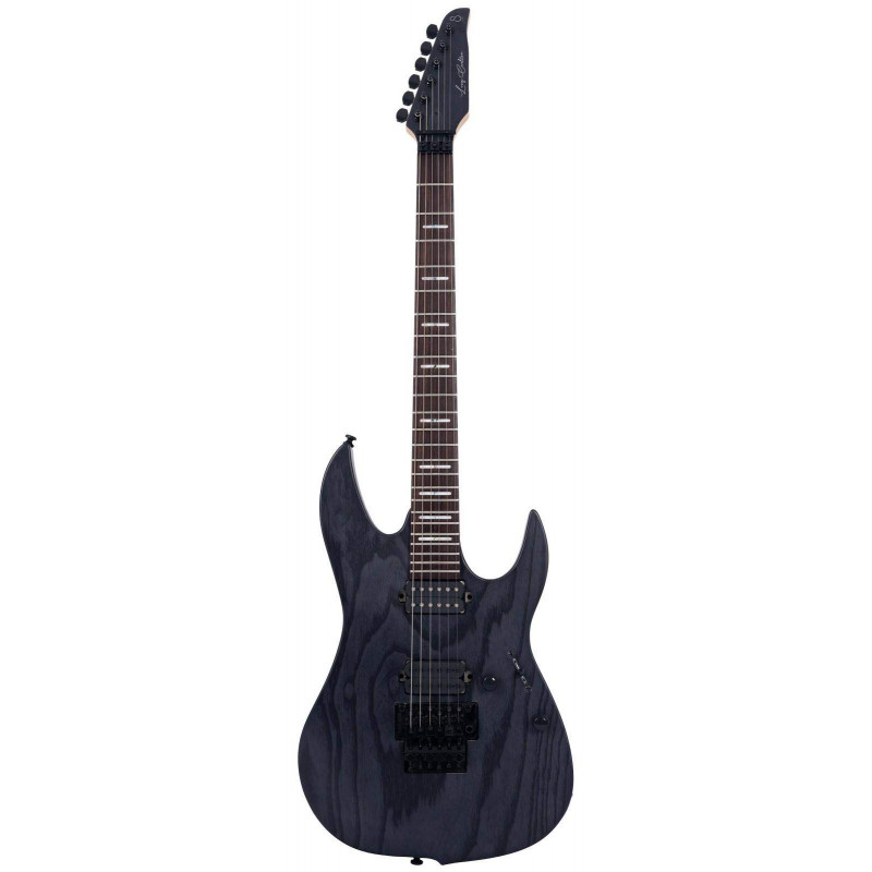 LARRY CARLTON X5 TRANSPARENT BLACK SATIN Guitarra Eléctrica