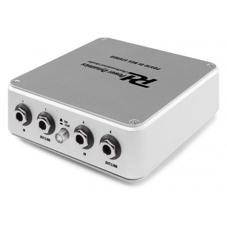 Caja de inyeccion estereo DI ,dos entradas Jack 6.3 mm. 2 salidas XLR