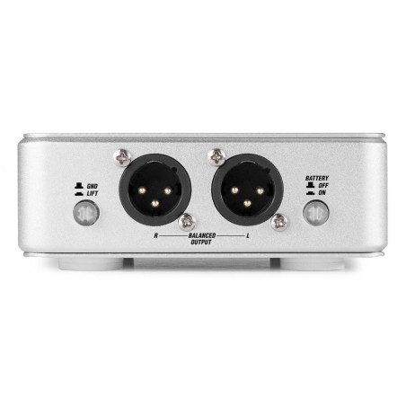 Caja de inyeccion estereo DI ,dos entradas Jack 6.3 mm. 2 salidas XLR