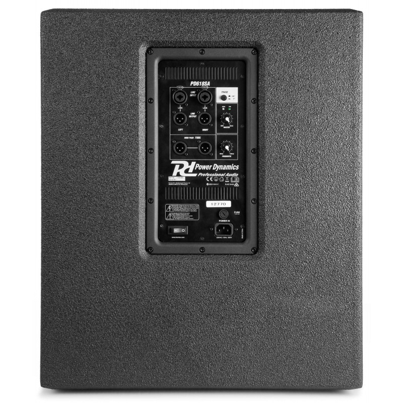 Power Dynamics PD618SA Subwoofer activo 18''8''