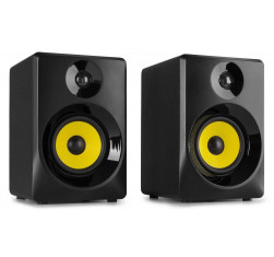 VONYX SMN30B Monitor de estudio Activo con altavoz de 3" 60 Watts Pico