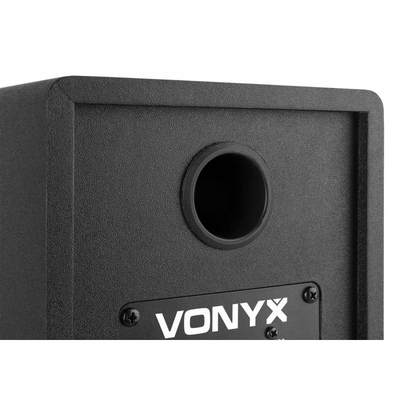 VONYX SMN30B Monitor de estudio Activo con altavoz de 3" 60 Watts Pico