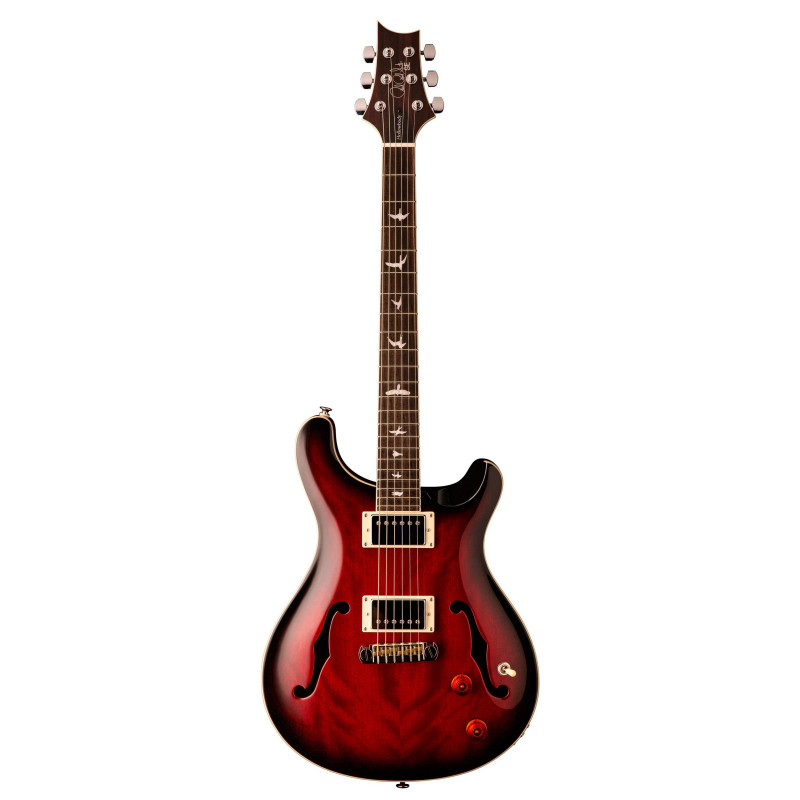 SE STANDARD HB II FR FIRE RED BURST Guitarra eléctrica.