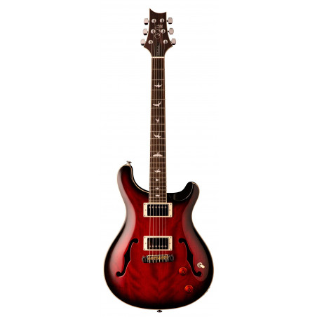 PRS SE STANDARD HB II FR FIRE RED BURST Guitarra eléctrica.