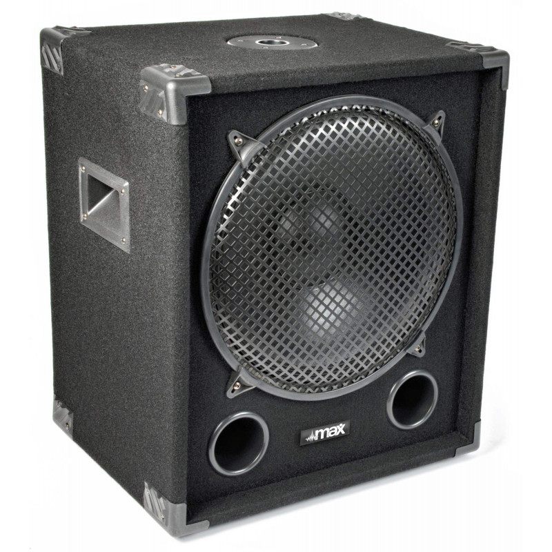 MAX MAX15SUB 15" Subwoofer Pasivo 1200 Watts ( 600 Watts RMS)