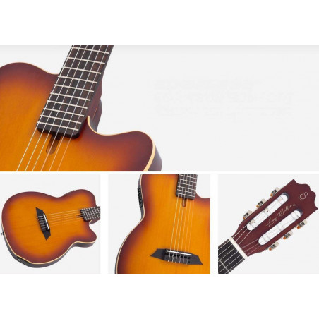Sire LARRY CARLTON G5N TOBACCO SUNBURST Guitarra Clásica Elect.