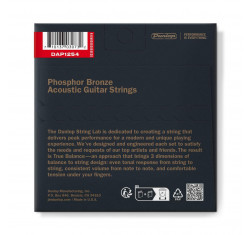 comprar Juego de 6 cuerdas para guitarra acústica DUNLOP DAP1254 Phosphor Bronze Light, Calibre 12-54. 2