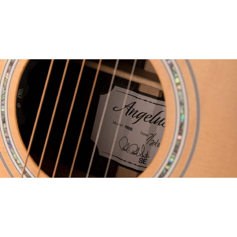 SE A60E NATURAL Guitarra Electroacústica Angelus