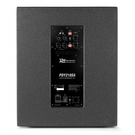 Power Dynamics PDY218SA Subwoofer Activo 18'' Power Dynamics PDY218SA Subwoofer Activo 18''