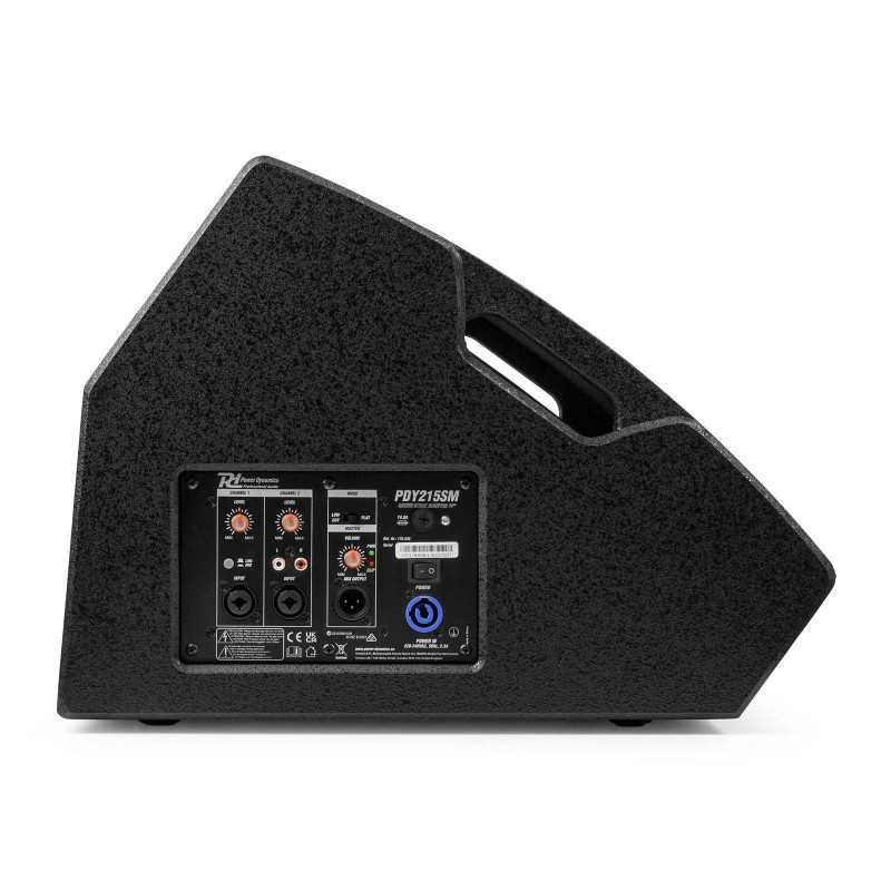 POWER DYMAMICS PDY215SM Monitor Escenario Activo Bi-Amplificado
