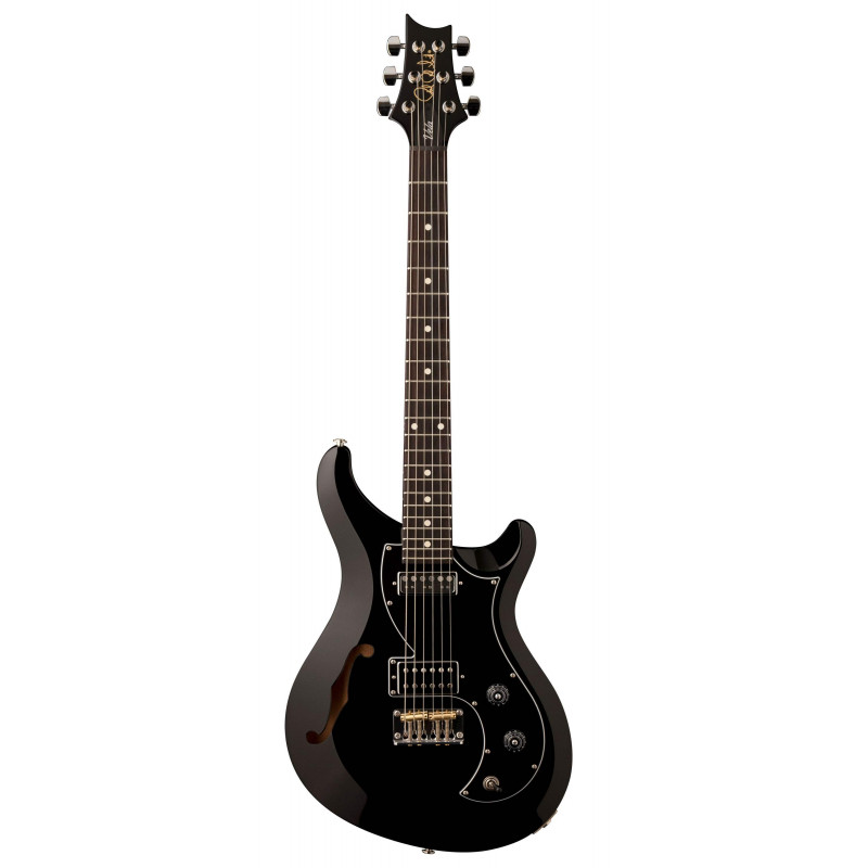 S2 VELA SEMIHOLLOW BLACK Guitarra eléctrica