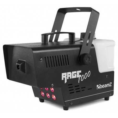BeamZ Rage 1000LED Maquina de humo con temporizador LEDS, mando
