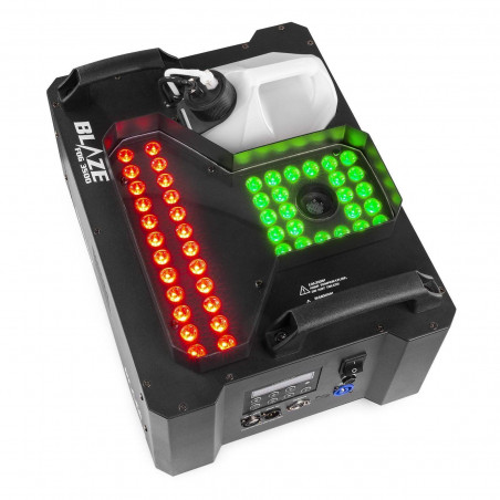 BeamZ BLAZE3500 Máquina de Humo Vertical + 48X4W Leds 3500 Watts,Potencia, Profesional