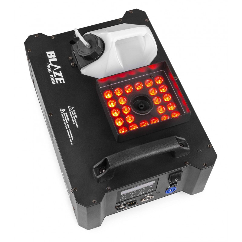 BeamZ BLAZE1800 Máquina de Humo Vertical + Leds 24X4W, 1800 Watts