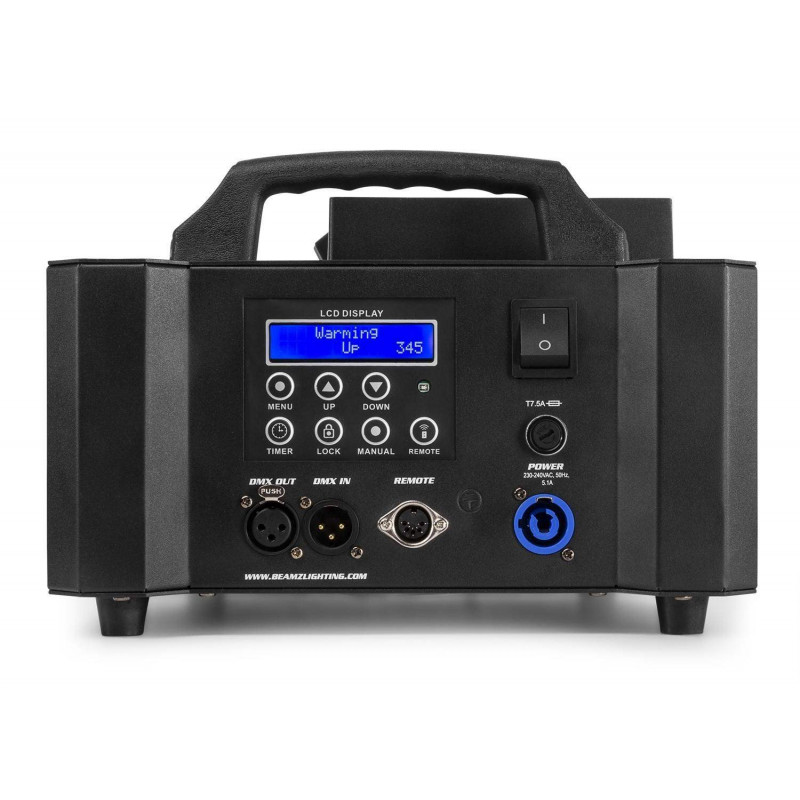 BeamZ BLAZE1800 Máquina de Humo Vertical + Leds 24X4W, 1800 Watts