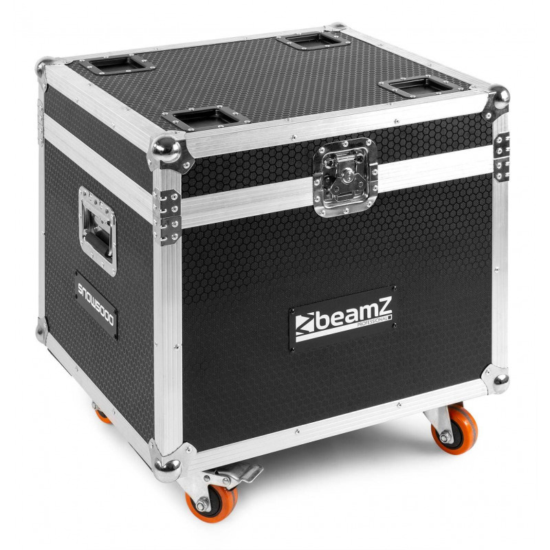 BeamZ SNOW5000 Maquina de nieve Profesional alto volumen,FlightCase