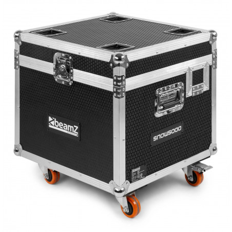 BeamZ SNOW5000 Maquina de nieve Profesional alto volumen,FlightCase