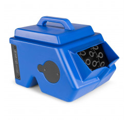 BeamZ B1500 Máquina de Burbujas Doble Potente ventilador que sopla las burbujas frontalmente,mando inalambrico