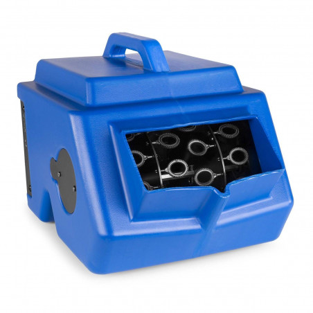 BeamZ B1500 Máquina de Burbujas Doble Potente ventilador que sopla las burbujas frontalmente,mando inalambrico