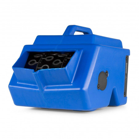 BeamZ B1500 Máquina de Burbujas Doble Potente ventilador que sopla las burbujas frontalmente,mando inalambrico
