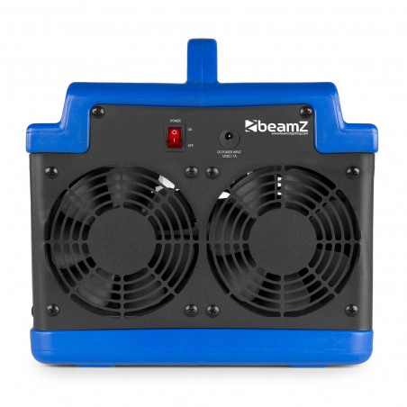 BeamZ B1500 Máquina de Burbujas Doble Potente ventilador que sopla las burbujas frontalmente,mando inalambrico