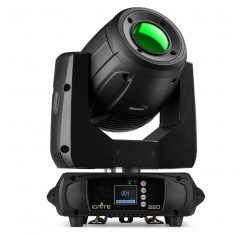 IGNITE220 Set Cabeza Móvil Spot 220W. 2 Piezas + Flightcase,Zoom 2