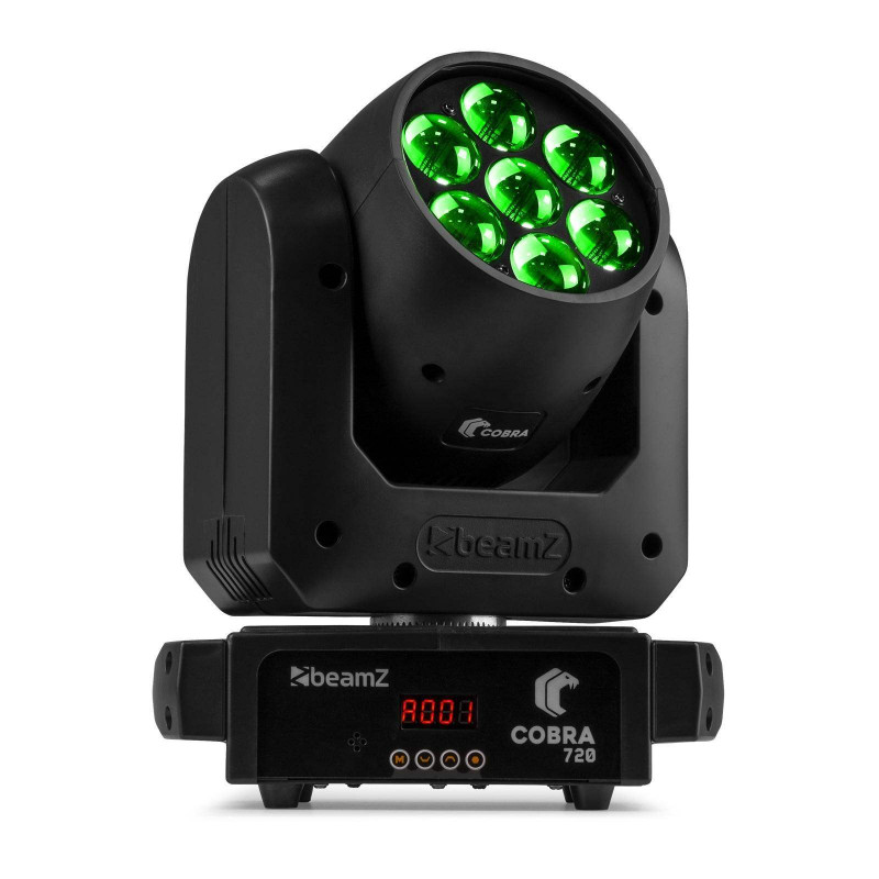 BeamZ COBRA 720 LED Cabeza Móvil Wash con Zoom