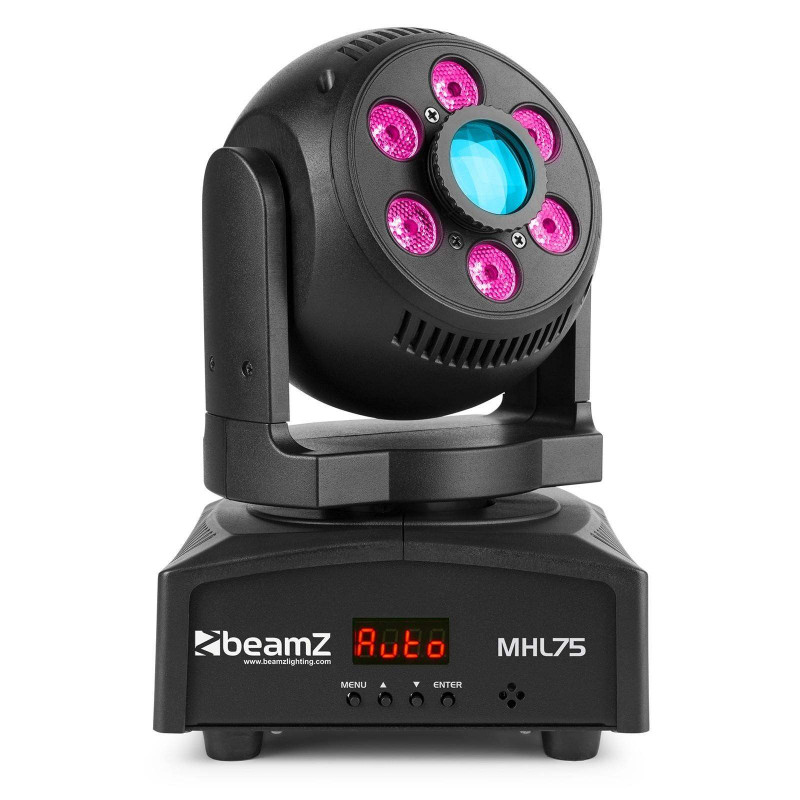 BeamZ MHL75 LED SPOT/WASH Cabeza Movil LED Híbrida ,Spot Led 30W