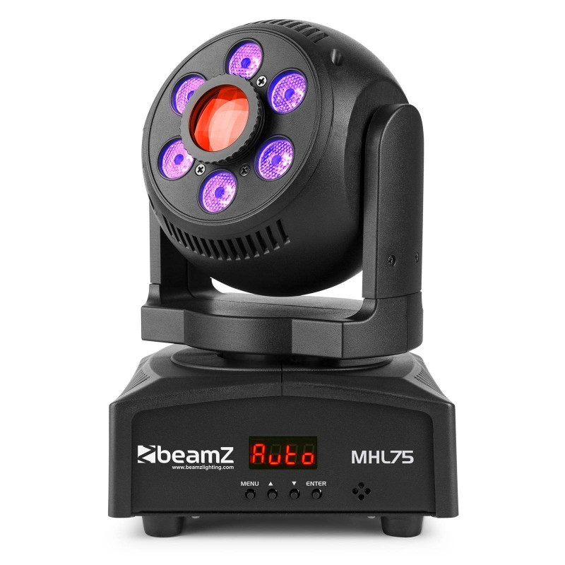 BeamZ MHL75 LED SPOT/WASH Cabeza Movil LED Híbrida ,Spot Led 30W