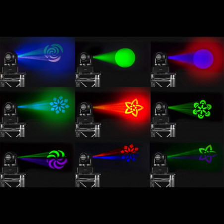 BeamZ MHL75 LED SPOT/WASH Cabeza Movil LED Híbrida ,Spot Led 30W