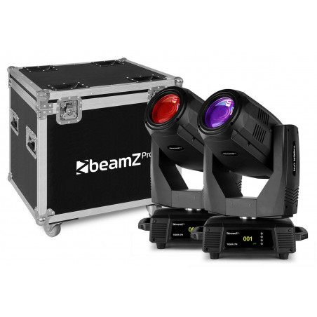 TIGER 17R 350W BEAM/SPOT Cabeza Móvil 2 Piezas en Flightcase