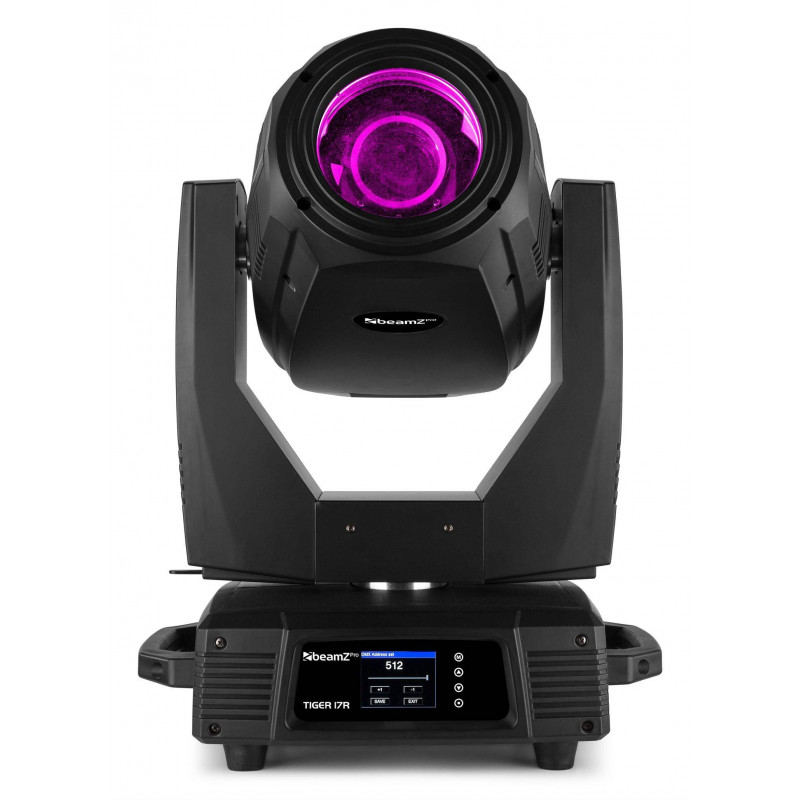 TIGER 17R 350W BEAM/SPOT Cabeza Móvil 2 Piezas en Flightcase