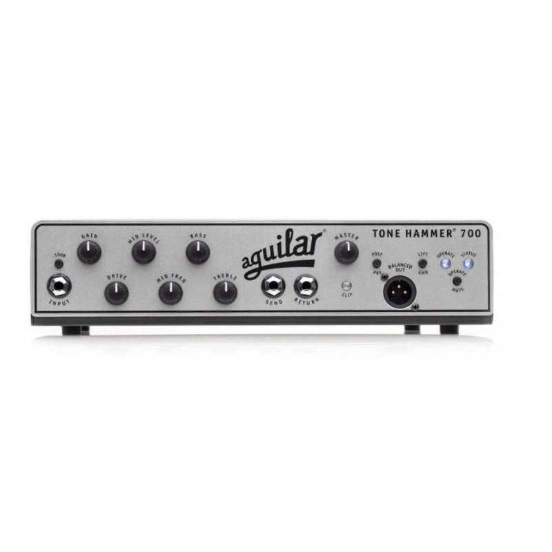 AGUILAR TONE HAMMER 700 Amplificador Cabezal para Bajo 700 Watts.preamplificador Estado sólido ,Potencia Clase D.