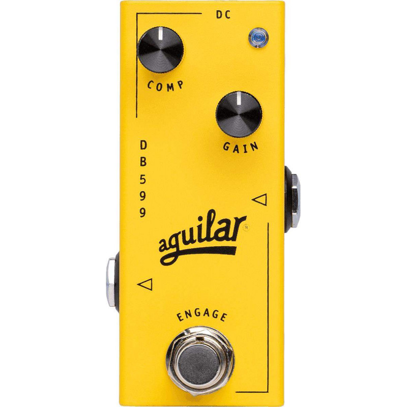 AGUILAR DB599 Pedal Bass Compressor y Gain  ,Serie Micro`pedales