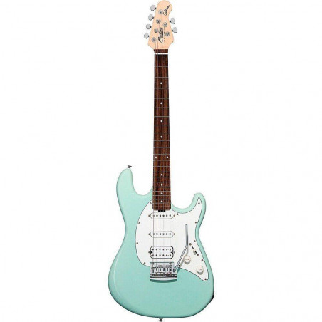 comprar Guitarra Eléctrica STERLING by MUSICMAN CUTLASS CT30 HSS M/R TREMOLO, Tipo Strato, en color Mint Green.