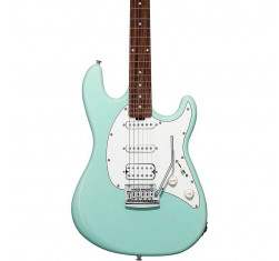 comprar Guitarra Eléctrica STERLING by MUSICMAN CUTLASS CT30 HSS M/R TREMOLO, Tipo Strato, en color Mint Green. 2