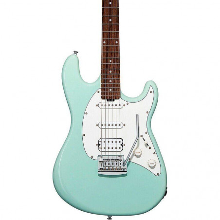 comprar Guitarra Eléctrica STERLING by MUSICMAN CUTLASS CT30 HSS M/R TREMOLO, Tipo Strato, en color Mint Green.