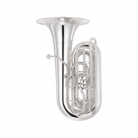 YBB-623S Tuba en Si doble bemol Profesional Plateada  YBB-623S Tuba en Si doble bemol Profesional Plateada