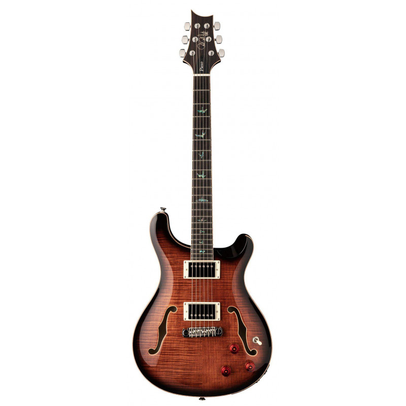 SE HB II PIEZO BLACK GOLD BURST Guitarra eléctrica