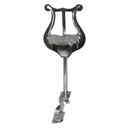 comprar Atril de marcha para caja o tambor con soporte SAMBA 9004SM acabado niquelado.