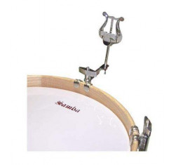 comprar Atril de marcha para caja o tambor con soporte SAMBA 9004SM acabado niquelado. 2
